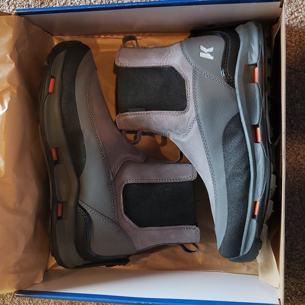 Kamik Grey Chelsea Winter Boots for Women